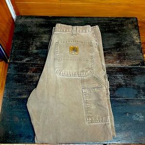 Distressed Carhartt carpenter style  pants from the 2000’s